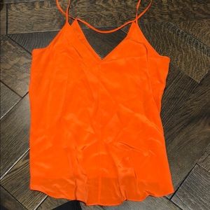 Satin Orange Tank
